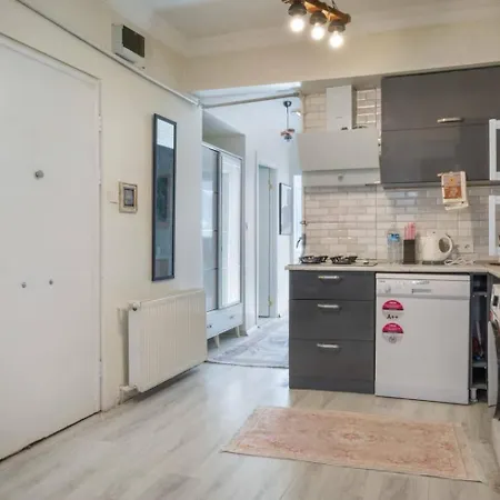 2br 7 Minutes Walk From Taksim Square *